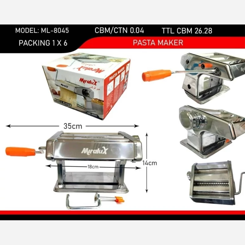 دستگاه چرخ رشته بری پاستاساز مارک میرالوکس